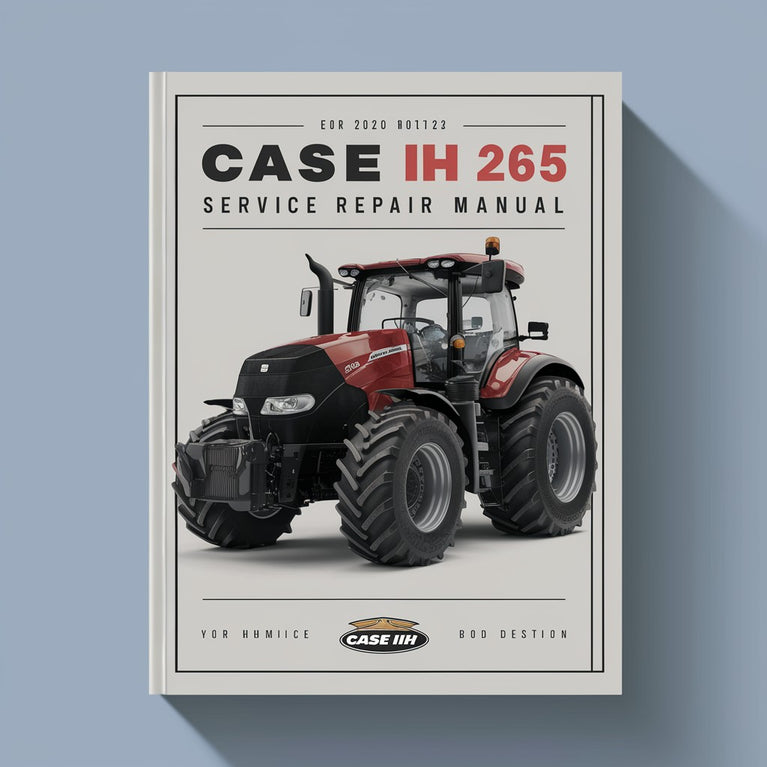 Case IH 265 Service Repair Manual PDF Download