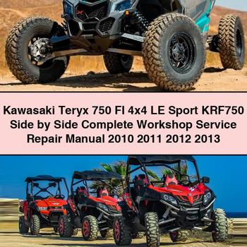 2010-2013 Kawasaki Teryx 750 FI 4x4 LE Sport KRF750 Side Service Repair Workshop Manual PDF