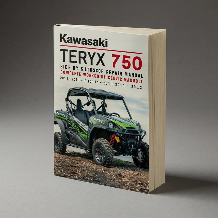 Kawasaki Teryx 2 KRF750 Side By Side UTV Complete Workshop Service Repair Manual 2010 2011 2012 2013 PDF Download