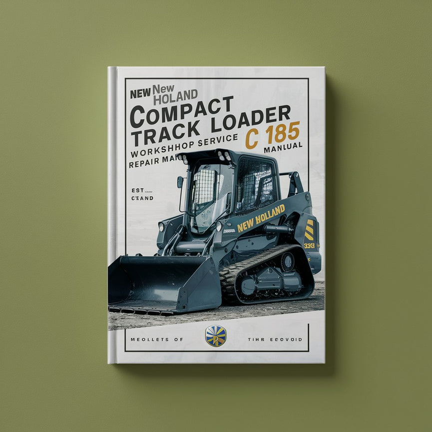 Manual de reparación del servicio de taller New Holland Compact TRACK Loader C 185