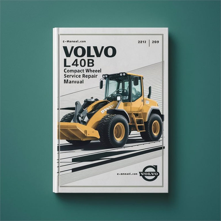 Volvo L40B Compact Wheel Loader Service Repair Workshop Manual PDF