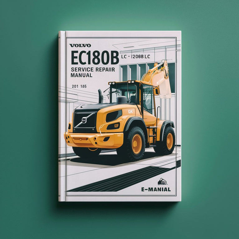 VOLVO EC180B LC EC180BLC Excavator Service Manual