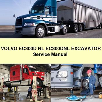VOLVO EC300D NL EC300DNL Excavator Service Manual