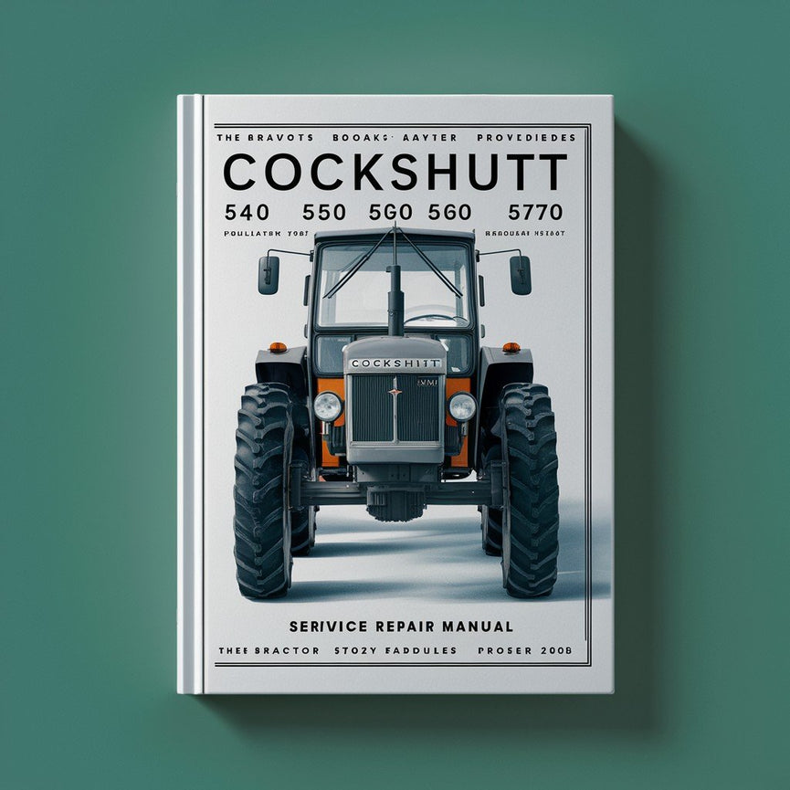 Cockshutt 540 550 560 570 Service Repair Manual