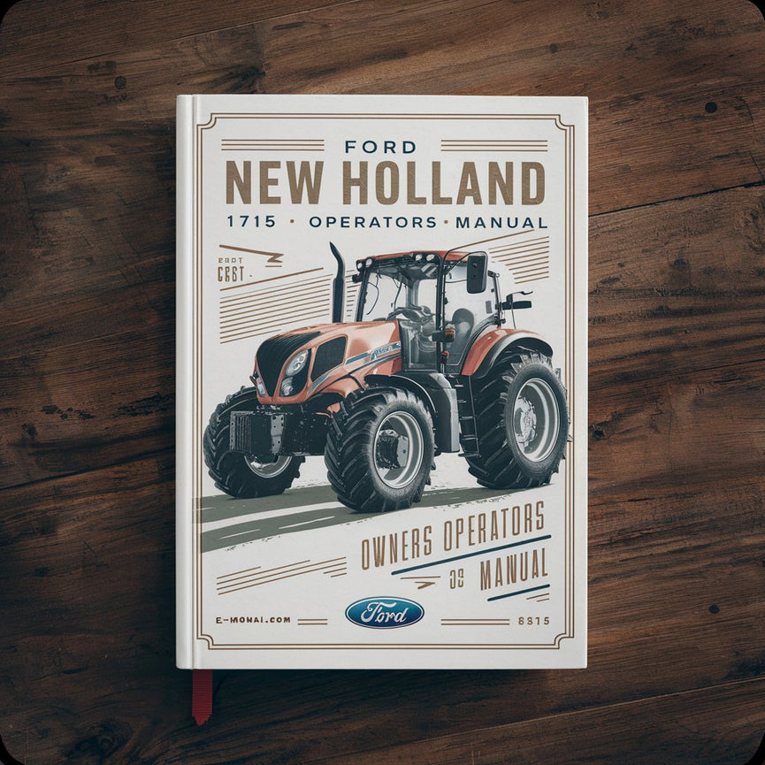 Ford New Holland 1715 Tractor Owners Operators Manual