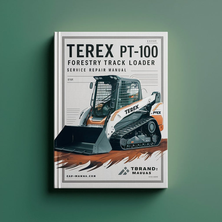 Terex PT-100 Forestry Track Loader Service Repair Manual