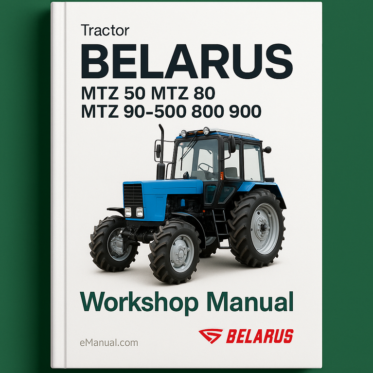 BELARUS Tractor MTZ 50 MTZ 80 MTZ 90-500 800 900 Workshop Manual