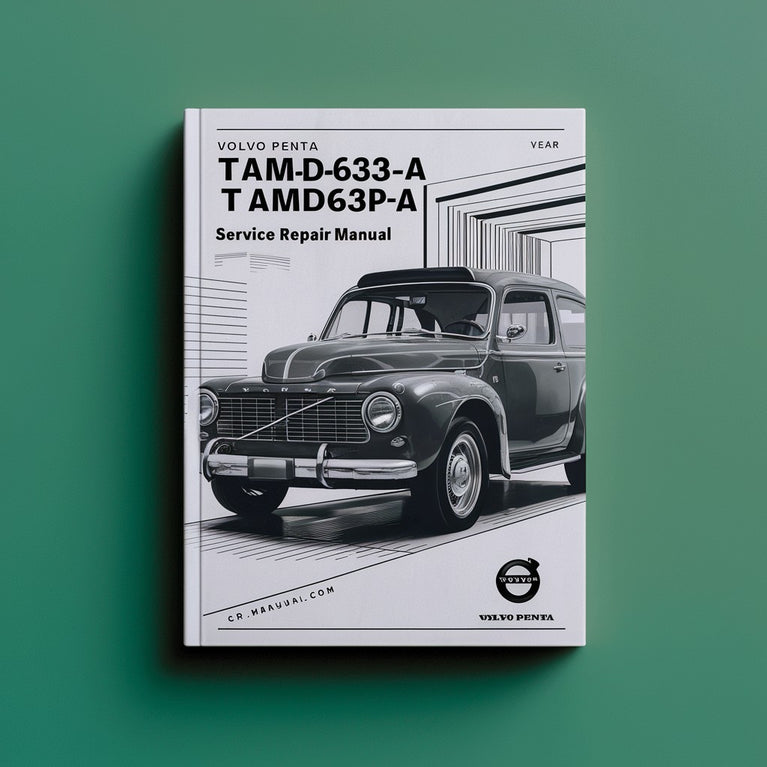 Volvo Penta TAMD63L-A TAMD63P-A Service Repair Manual