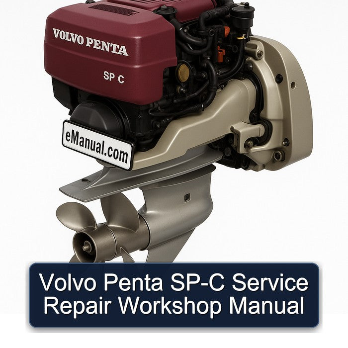 Volvo Penta SP-C Service Repair Workshop Manual PDF