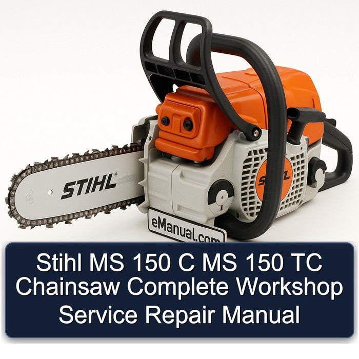 Stihl MS 150 C TC Chainsaw Service Repair Workshop Manual PDF