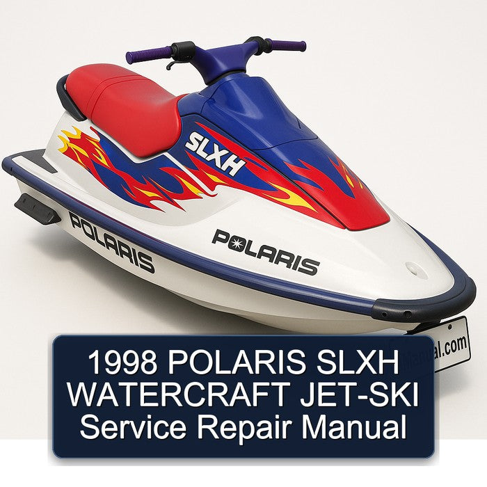 1998 Polaris Slxh Watercraft JET-SKI Service Repair Workshop Manual PDF