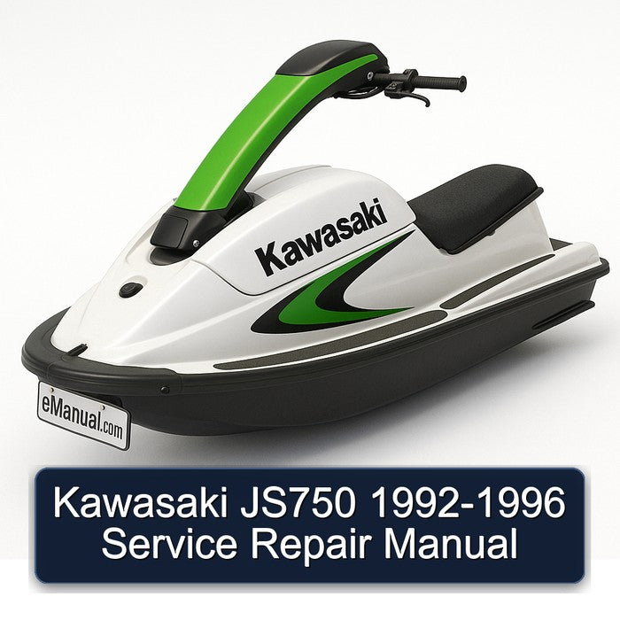 1992-1996 Kawasaki JS750 Service Repair Workshop Manual PDF