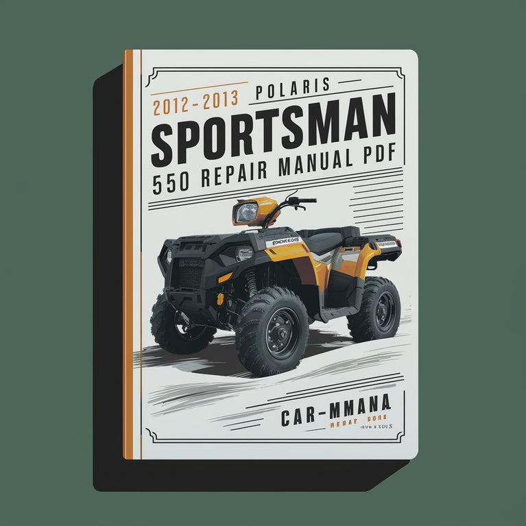 2012-2013 Polaris Sportsman 550 Repair Manual