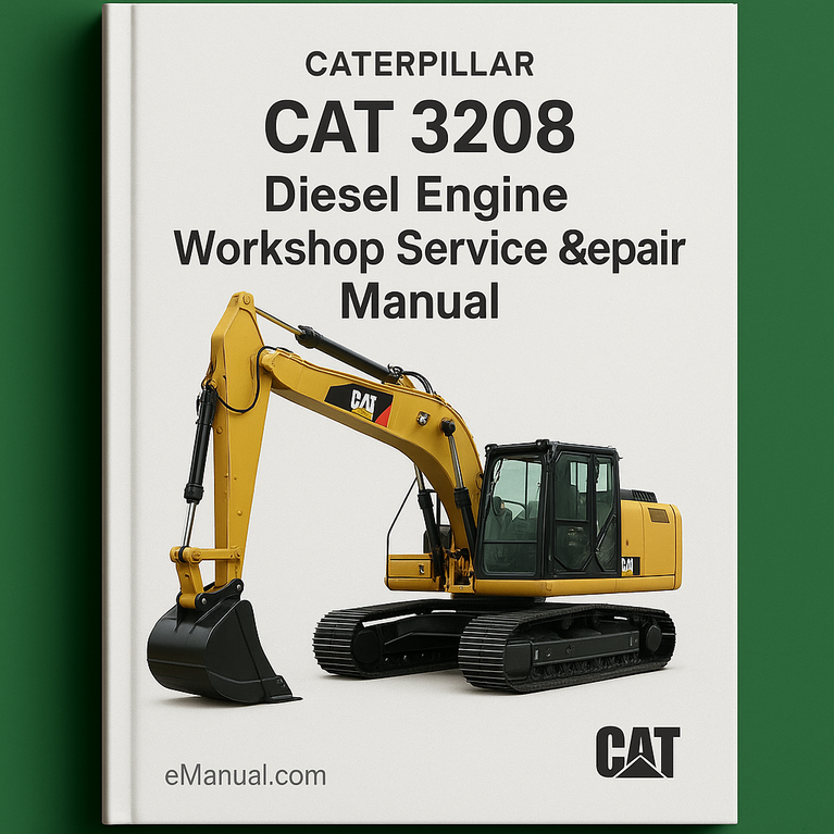 CATERPILLAR CAT 3208 Dieselmotor Werkstatt-Servicehandbuch PDF-Download