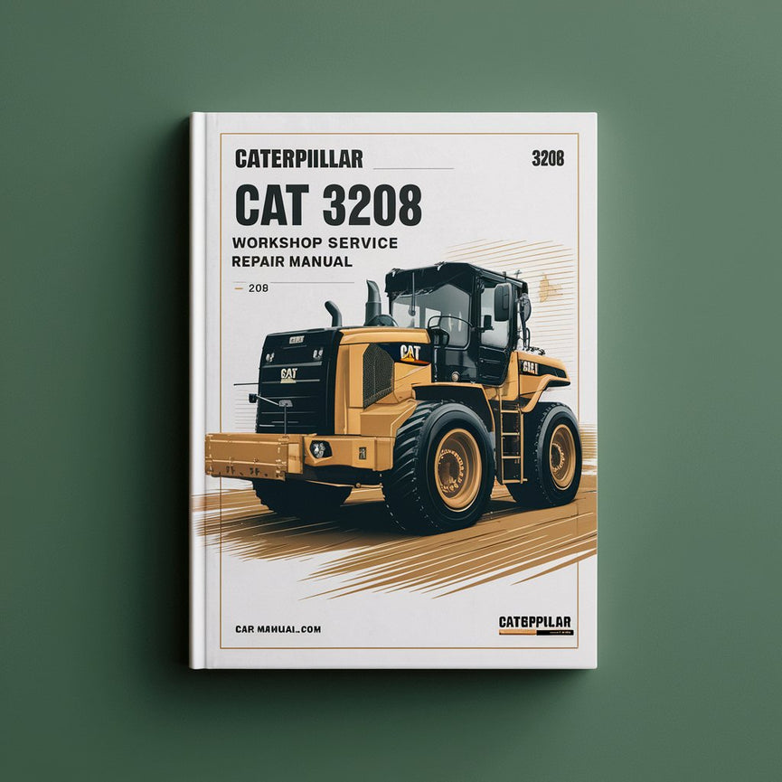 CATERPILLAR CAT 3208 Dieselmotor Werkstatt-Servicehandbuch PDF-Download