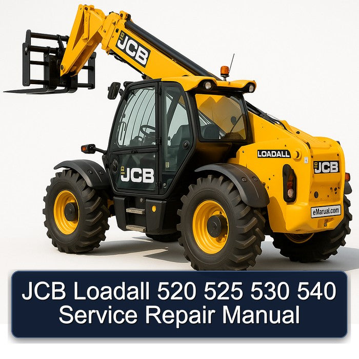 JCB Loadall 520 525 530 540 Service Repair Workshop Manual PDF