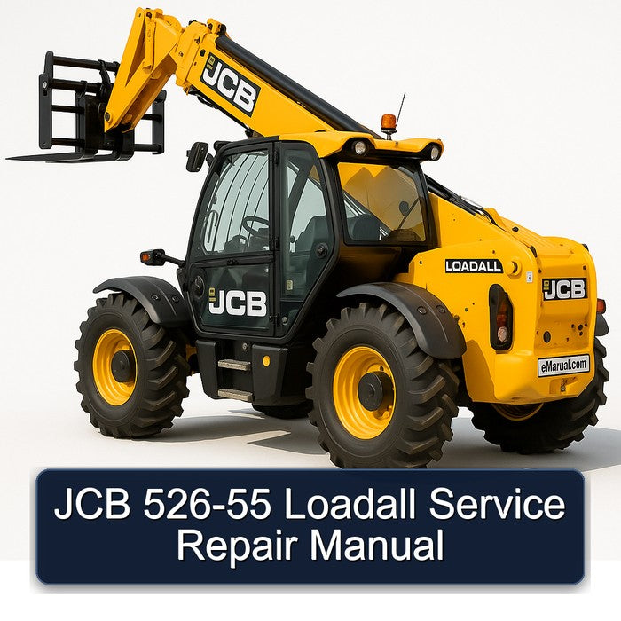 JCB 526-55 Loadall Service Repair Workshop Manual PDF