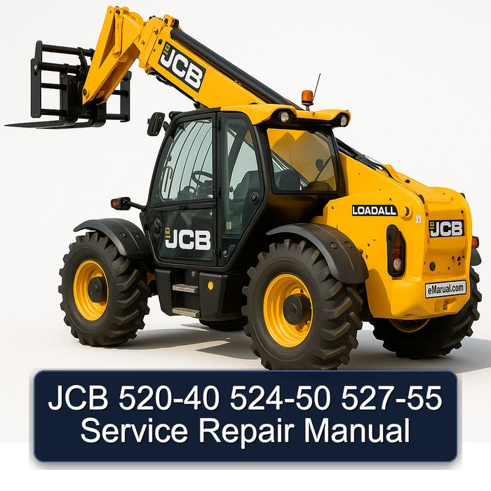 JCB 520-40 524-50 527-55 Service Repair Workshop Manual PDF