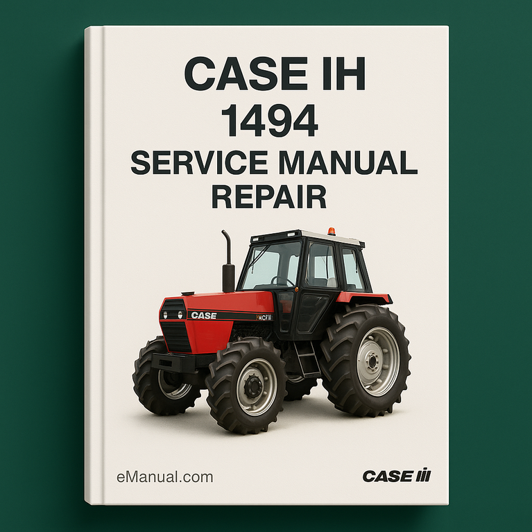 Case IH 1494 WSM Service Manual Repair