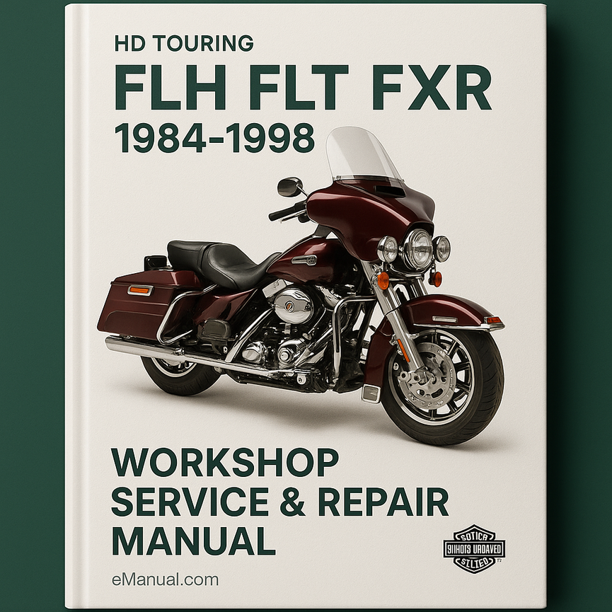 HD TOURING FLH FLT FXR 1984-1998 Workshop Service Repair Manual