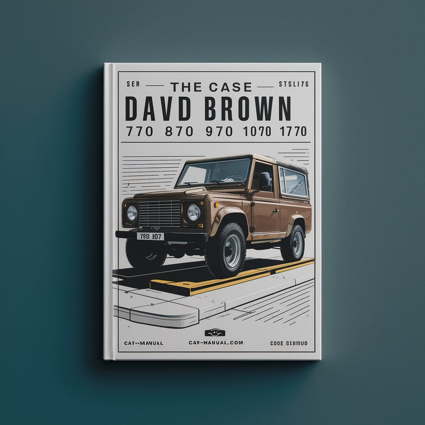 Case David Brown 770 870 970 1070 1090 1170 1175 Manual PDF Download