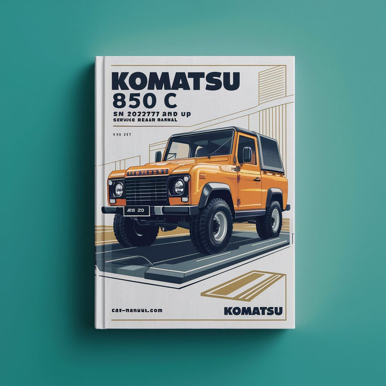 Komatsu 850 C SN 202727 and UP Workshop Service Repair Manual