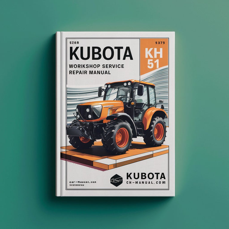 Kubota KH 51 Workshop Service Repair Manual