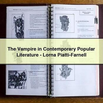 The Vampire in Contemporary Popular Literature-Lorna Piatti-Farnell