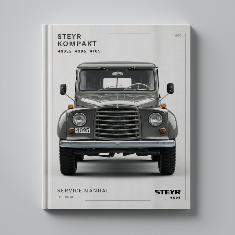 Steyr Kompakt 4085 4095 4105 Service Repair Manual