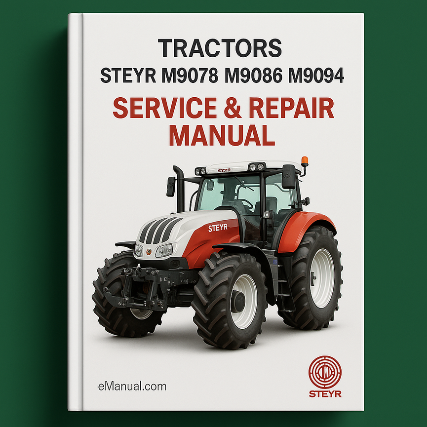 Steyr M9078 M9086 M9094 Tractors Service Repair Manual