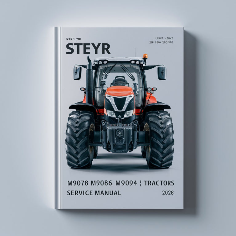 Steyr M9078 M9086 M9094 Tractors Service Repair Manual