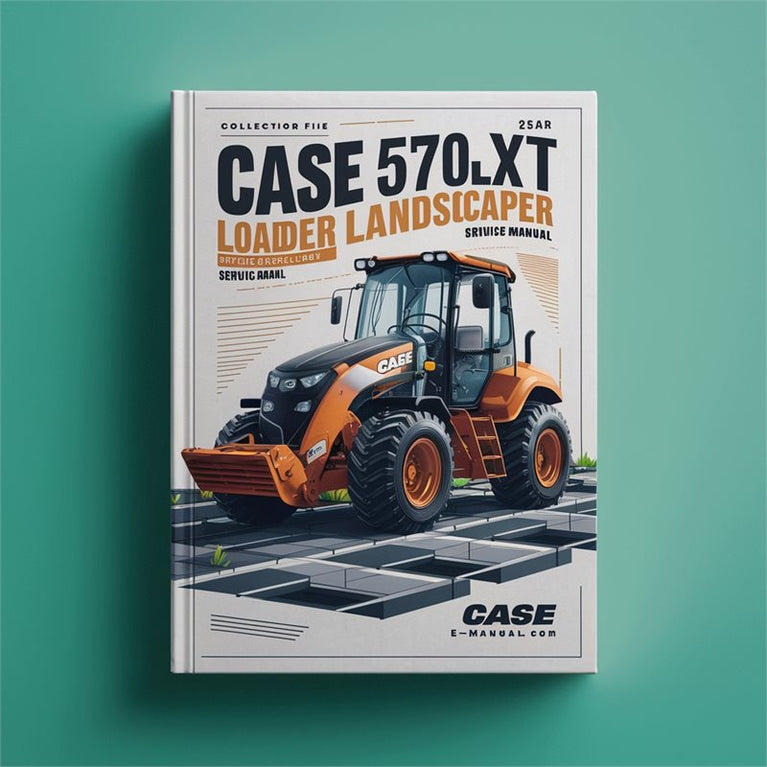 Collection 4 Files: Case 570LXT Loader Landscaper Operators Engine Parts Catalog PDF