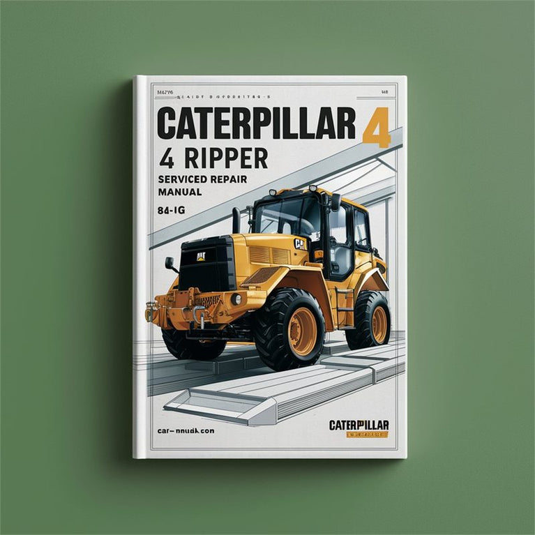 Caterpillar 4 Ripper 84G Service Repair Workshop Manual PDF