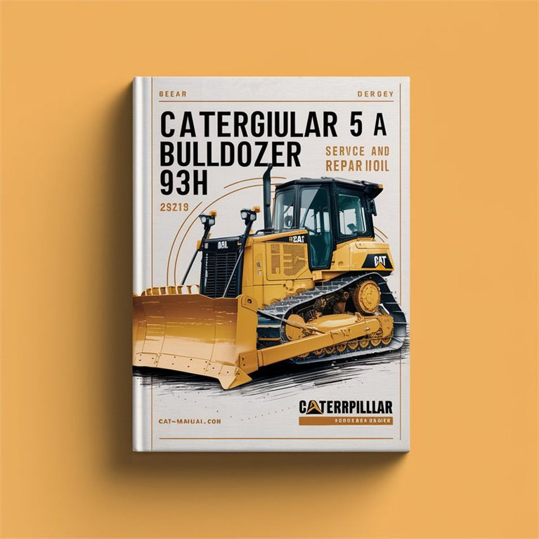 Caterpillar 5A Bulldozer 93H Service Repair Workshop Manual PDF