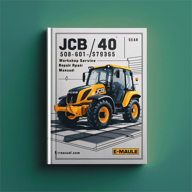 JCB 508 40 562601-579365 Service Repair Workshop Manual PDF