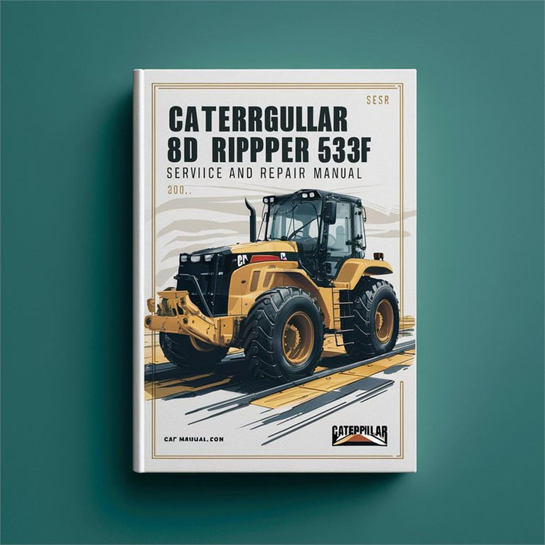 Caterpillar 8D Ripper 53F Service Repair Workshop Manual PDF
