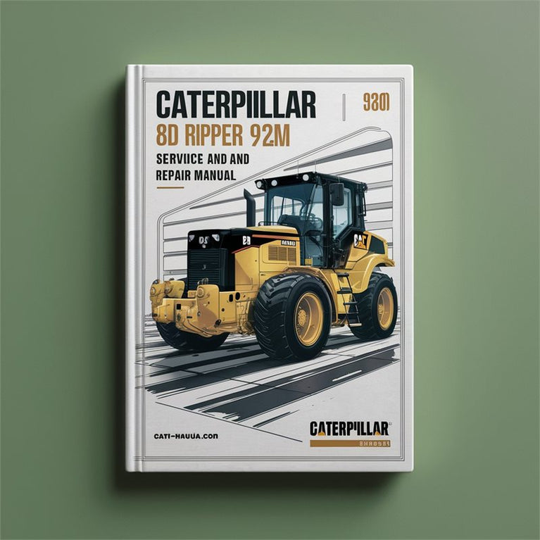 Caterpillar 8D Ripper 92M Service Repair Workshop Manual PDF