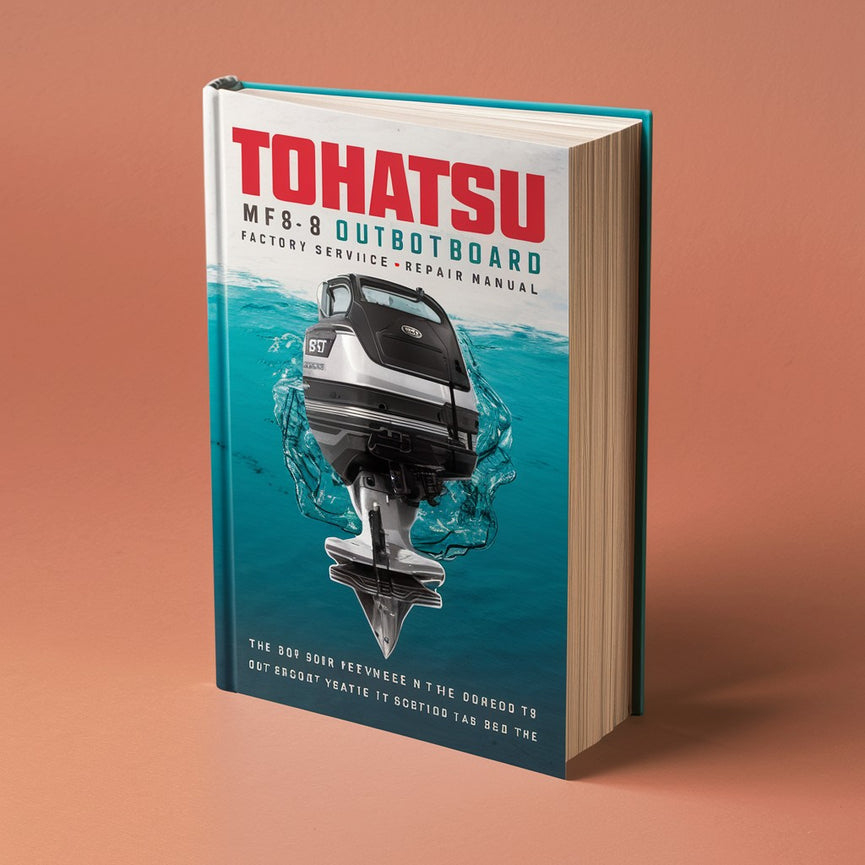 Tohatsu MFS 9.8 Outboard Factory Service Repair Manual