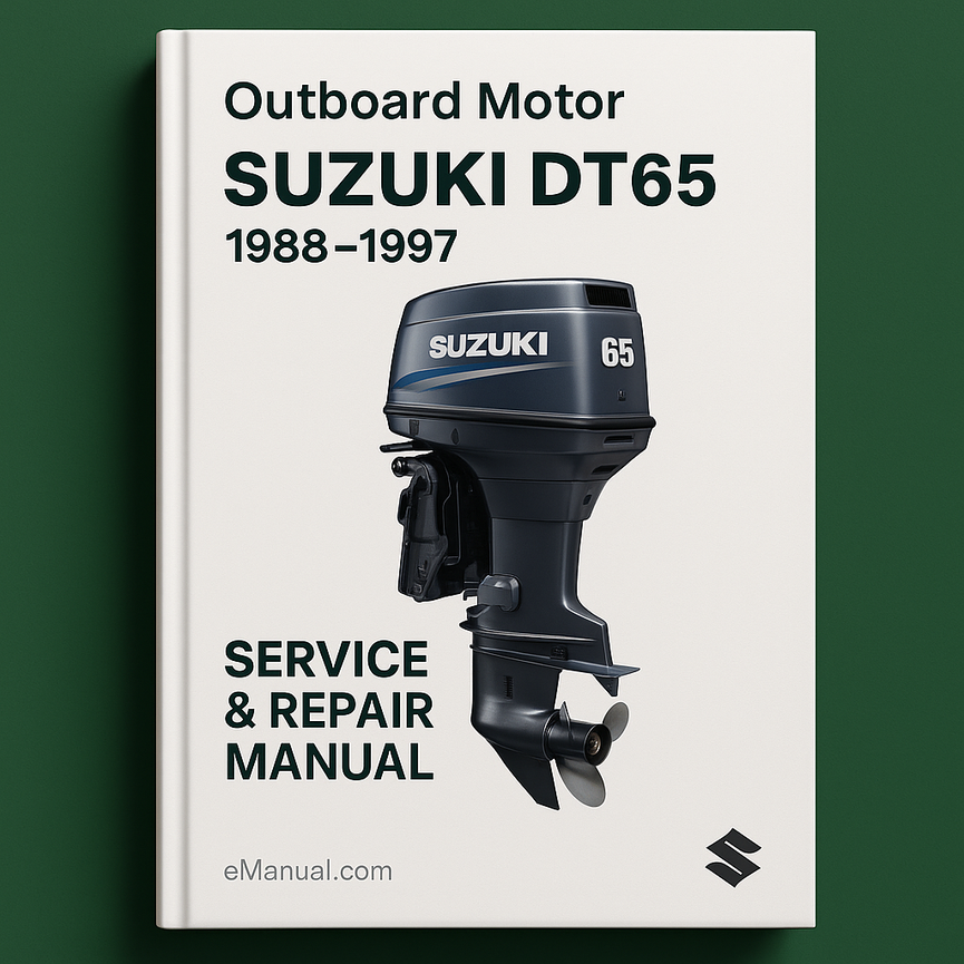 Suzuki DT65 DT-65 1988-1997 Service-Reparaturhandbuch PDF-Download