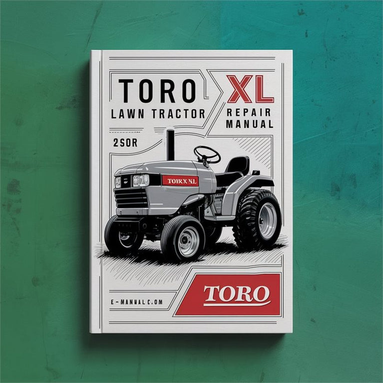 Toro XL Lawn Tractor Service Repair Workshop Manual PDF