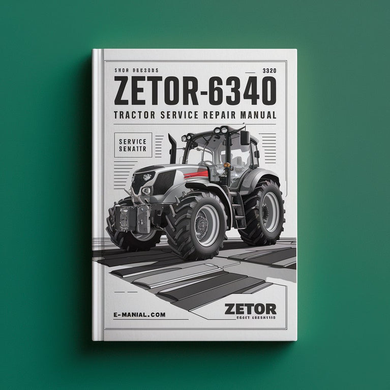 Wartungs- und Reparaturhandbuch für Traktoren Zetor 3320-6340 (PDF-Download)