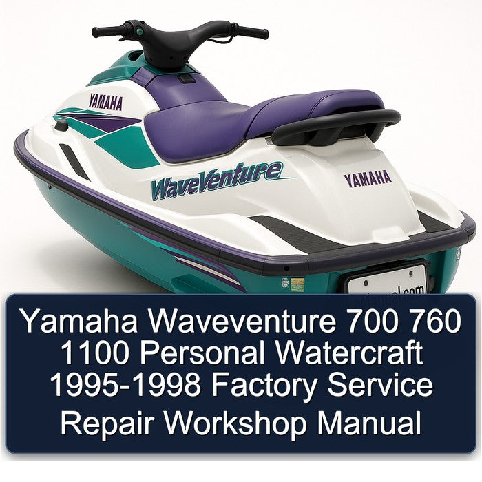 1995-1998 Yamaha Waveventure 700 760 1100 Personal Watercraft Service Repair Workshop Manual PDF