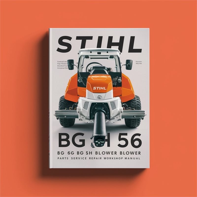 Stihl BG 56 66 86 SH Blower Parts Service Repair Workshop Manual PDF