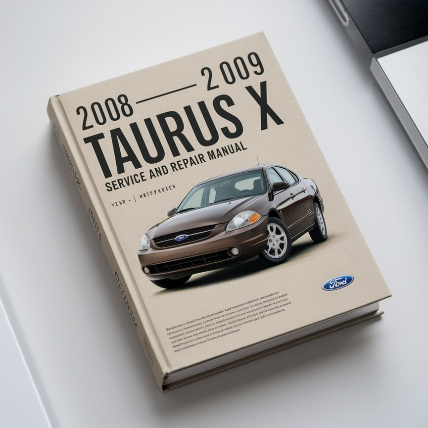 2008-2009 Ford Taurus X Service- und Reparaturhandbuch