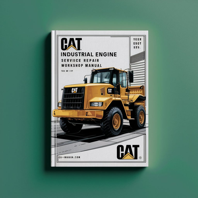 CAT Caterpillar C4.4 Industrial Engine Service Repair Workshop Manual  Pdf