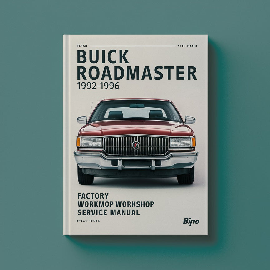 Buick Roadmaster 1992-1996 Werkswerkstatt-Servicehandbuch