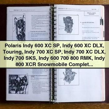 Polaris Indy 600 XC SP Indy 600 XC DLX Touring Indy 700 XC SP Indy 700 XC DLX Indy 700 SKS Indy 600 700 800 RMK Indy 800 XCR Snowmobile Complete Workshop Service Repair Manual 2000