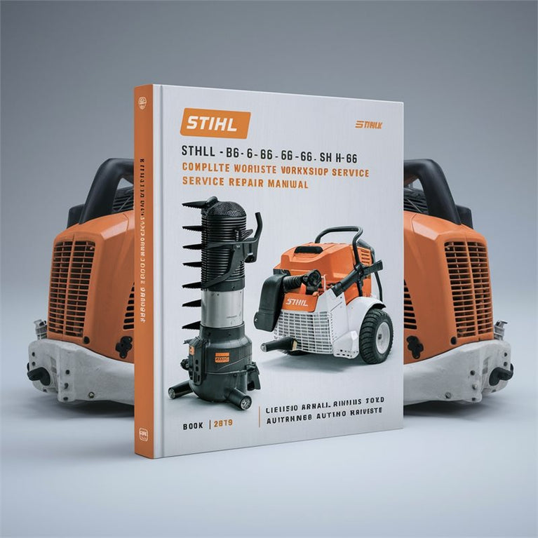 Stihl BG 56 66 86 SH Blower Parts Service Repair Workshop Manual PDF