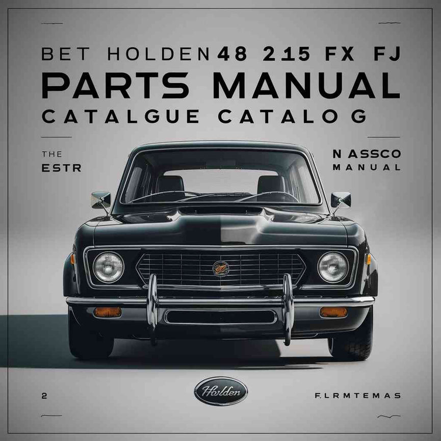 Bester Holden 48 215 50 FX FJ Ersatzteilkatalog UE-Katalog NASCO-Handbuch -