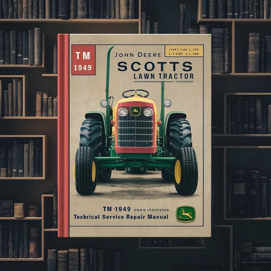 Best John Deere Scotts-L1642 L17.542 L2048 L2548 Lawn Tractor-TM1949 Technical Service Repair Manual-